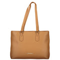 Valentino Brown Polyethylene Handbag