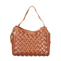 Valentino Brown Polyethylene Handbag