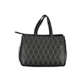 Valentino Nero Poliuretano Women's Bag with Chain and Shoulder Strap