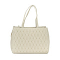 Valentino Bianco Polyurethane Women's Bag with Two Handles and Chain Strap